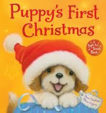 Puppy's First Christmas: A Soft-To-Touch Book (Hardcover)