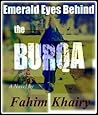 Emerald eyes behind the burqa