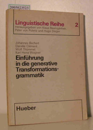 Einführung in die generative Transformationsgrammatik