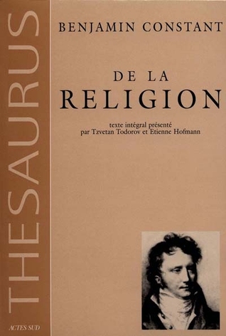 De la religion (Mass Market Paperback)