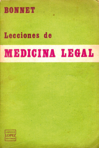 Lecciones de medicina legal