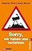 Sorry, wir haben uns verfahren