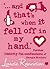 And That's When It Fell Off in My Hand (Confessions of Georgia Nicolson, #5)