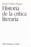 Historia de la crítica literaria (Paperback)