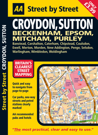 AA Street by Street Croydon, Sutton