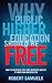 Why Public Higher Education...