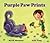 Purple Paw Prints