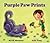 Purple Paw Prints