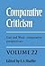 Comparative Criticism by Elinor S. Shaffer
