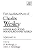 Unpublished Poetry of Charles Wesley: Hymns and Poems for Church and World, Vol. 3