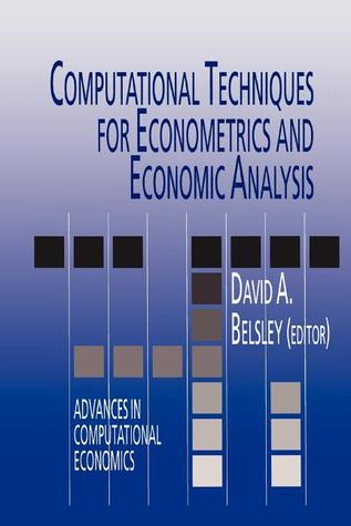 Computational Techniques for Econometrics and Economic Analysis (Advances in Computational Economics)