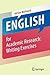 English for Academic Research by Adrian Wallwork