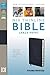 NIV, Thinline Bible, Large Print, Bonded Leather, Navy, Index... by Anonymous