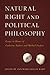 Natural Right and Political Philosophy: Essays in Honor of Catherine Zuckert and Michael Zuckert