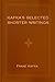 Kafka's Selected Shorter Writings