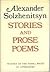 Stories and Prose Poems