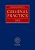 Blackstone's Criminal Practice 2012 by David Ormerod
