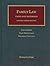 Family Law: Cases and Mater...