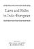 Laws and Rules in Indo-Euro...
