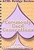 Commonly Used Conventions i...