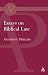 Essays on Biblical Law