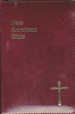 New American Bible: St Joseph Edition Burgundy Bonded Leather With a Zipper Close