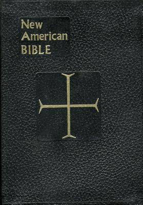 Saint Joseph New American Bible/Black Imitation Leather/ Large Print/ No.611/10B