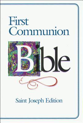 St. Joseph N.A.B. First Communion Bible - Boy's - White Flexible - 609/22FCB