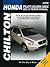 Honda Pilot/Acura MDX 2001-07 Repair Manual (Chilton's Total Car Care)