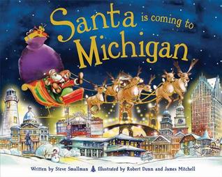 Santa Is Coming to Michigan (Hardcover)