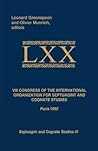 VIII Congress of the International Organization for Septuagint and Cognate Studies: Paris 1992
