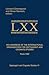 VIII Congress of the International Organization for Septuagint and Cognate Studies: Paris 1992
