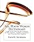 All Math Words Dictionary by David McAdams
