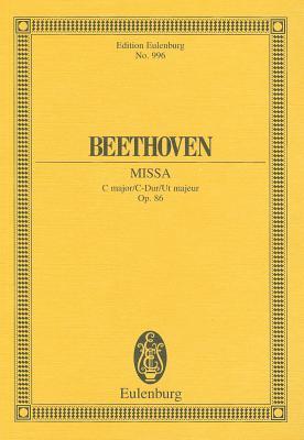 Mass in C Major, Op. 86 (Edition Eulenburg)