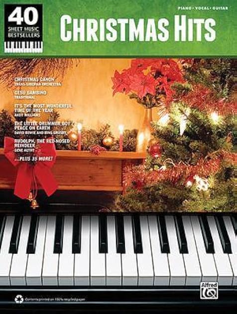 Christmas Hits: 40 Sheet Music Bestsellers Series
