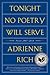 Tonight No Poetry Will Serve: Poems 2007–2010