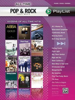 All-Time Pop & Rock Hits: Sheet Music Playlist Series