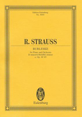 Burleske in D minor, Op. AV85: for Piano and Orchestra (Paperback)