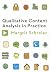 Qualitative Content Analysis in Practice