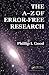 The A-Z of Error-Free Research by Philip Good