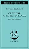 Orazione ai nobili di Lucca