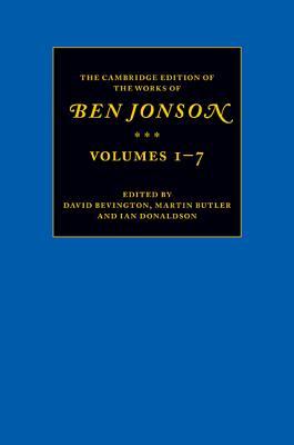 The Cambridge Edition of the Works of Ben Jonson 7 Volume Set (Hardcover)