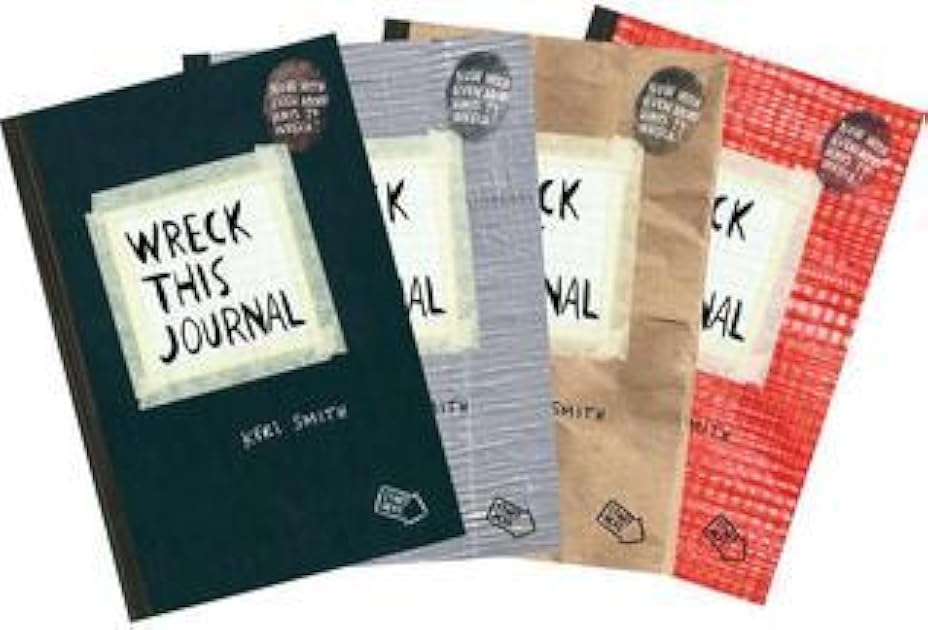 Wreck This Journal (4 Volume Set)