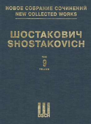 Symphony No9 Op70 Full Score Dsch New Collected Works Volume 9