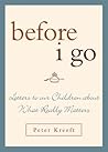 Before I Go: Lett...