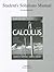 Student's Solutions Manual to Accompany Calculus, Brief Edition