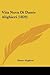 Vita Nova Di Dante Alighieri (1829) (Italian Edition)