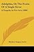 Adelgitha, or the Fruits of a Single Error: A Tragedy, in Five Acts