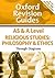 As and a Level Religious Studies: Philosophy and Ethics Through Diagrams (Oxford Revision Guides)