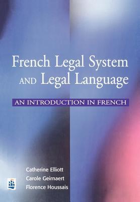French Legal Language: An Introduction in French